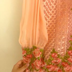 Pink pakistani suit